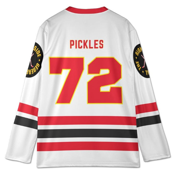 White #72 "PICKLES" Jersey