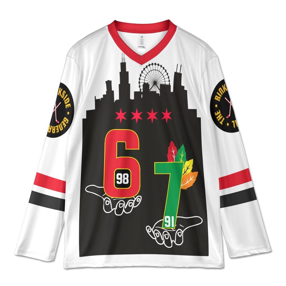 White #55 "ARTY PARTY" Jersey